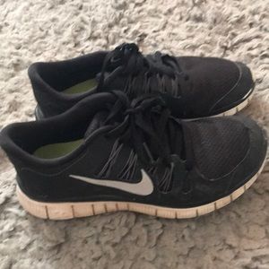 Nike Free Shoes black. Size 7